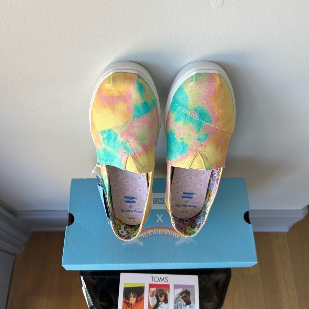 Toms Alpargatas Cupsole Multi Tie Dye My Little Pony Sky Dancer - Picture 3 of 11